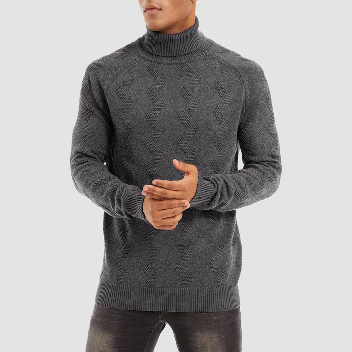 Men's turtleneck sweater