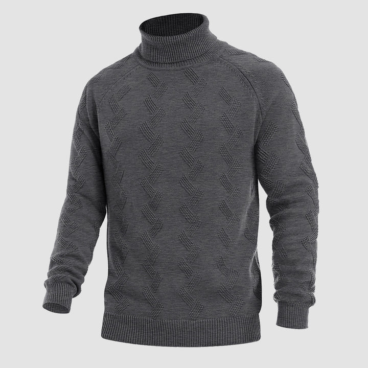 Men's turtleneck sweater