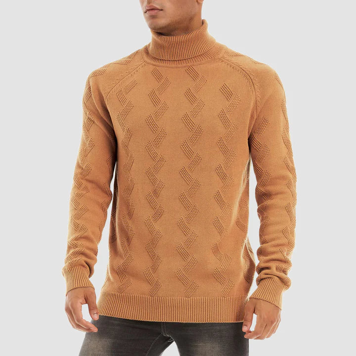 Men's turtleneck sweater