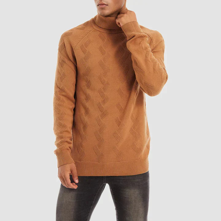 Men's turtleneck sweater