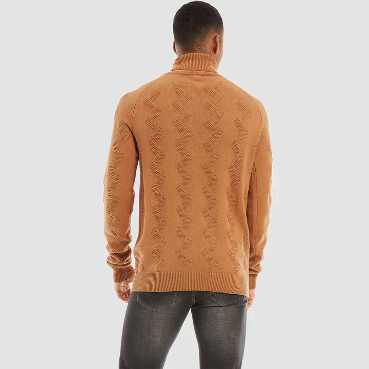 Men's turtleneck sweater