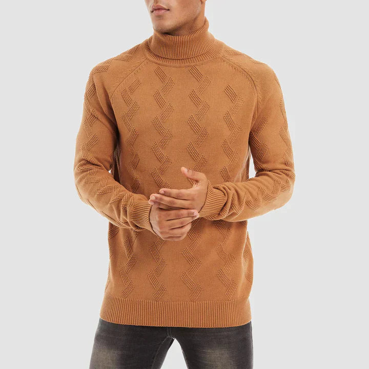 Men's turtleneck sweater