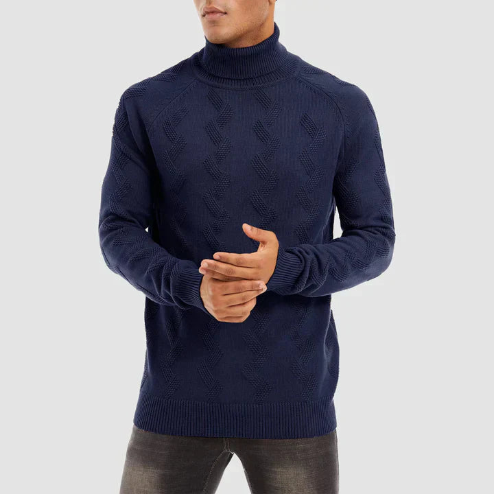 Men's turtleneck sweater