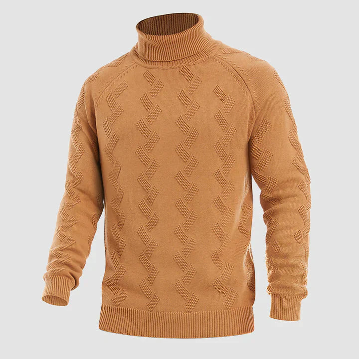 Men's turtleneck sweater