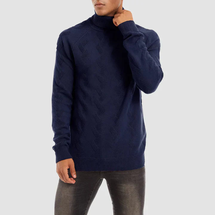 Men's turtleneck sweater