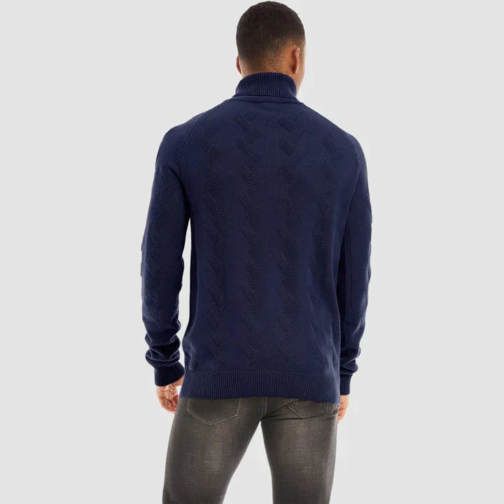 Men's turtleneck sweater