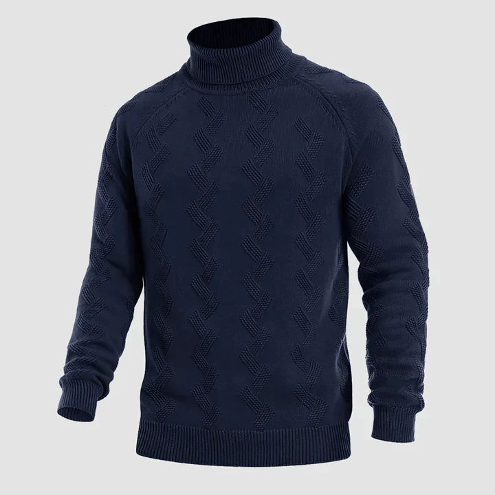 Men's turtleneck sweater