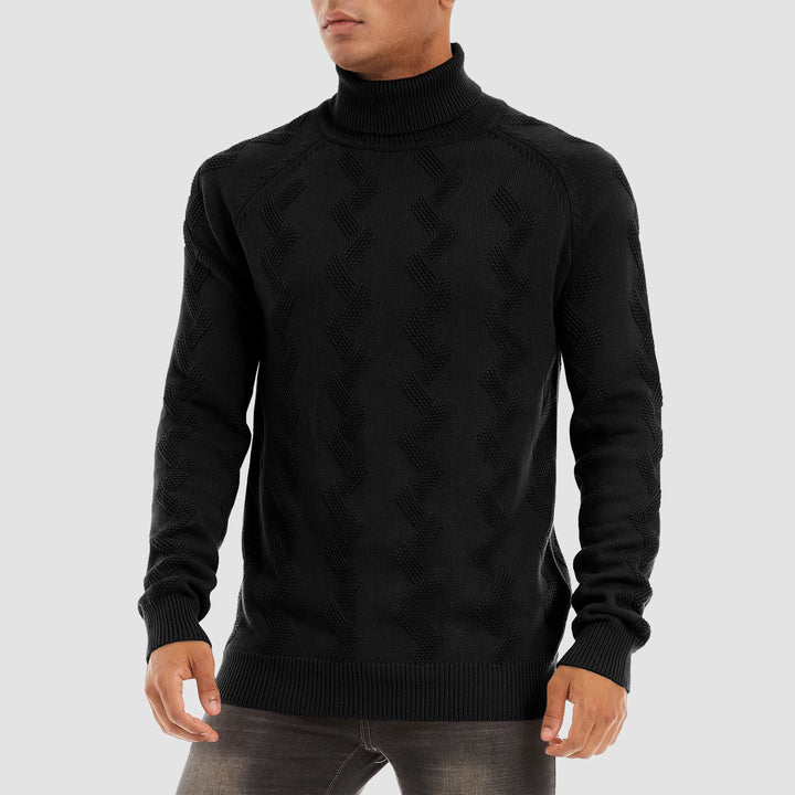 Men's turtleneck sweater