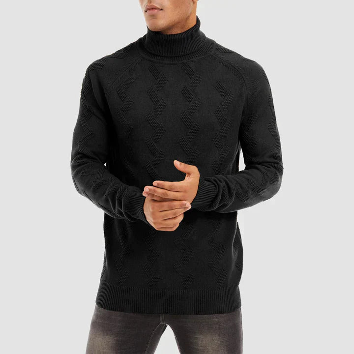 Men's turtleneck sweater