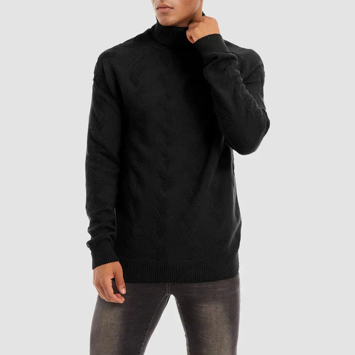 Men's turtleneck sweater