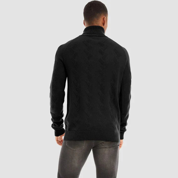 Men's turtleneck sweater