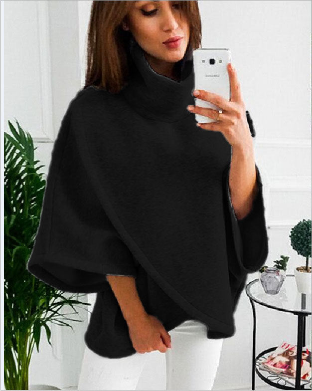 Océane Dubois | Stylish Cape Sweater