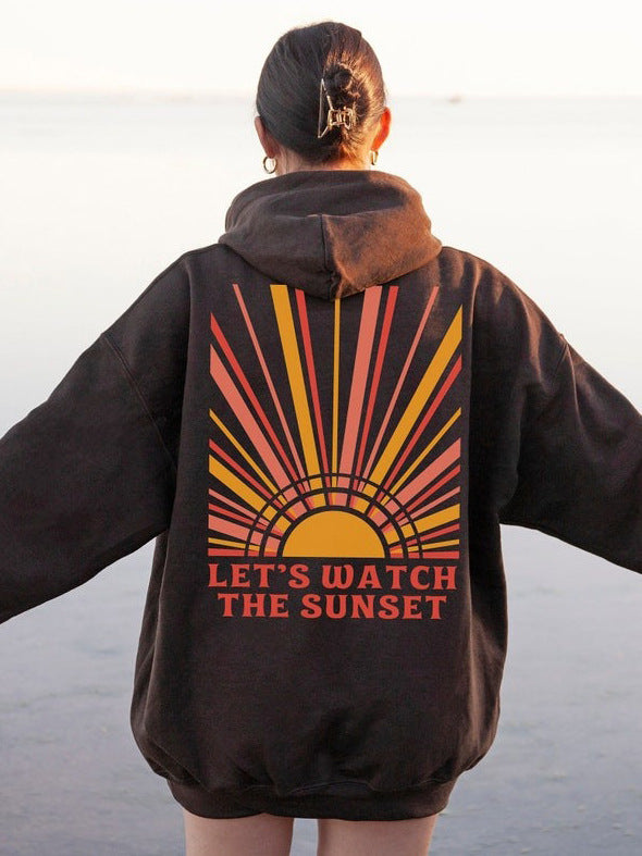 Léa Blanchet | STYLISH HOODIE WITH LETTERING