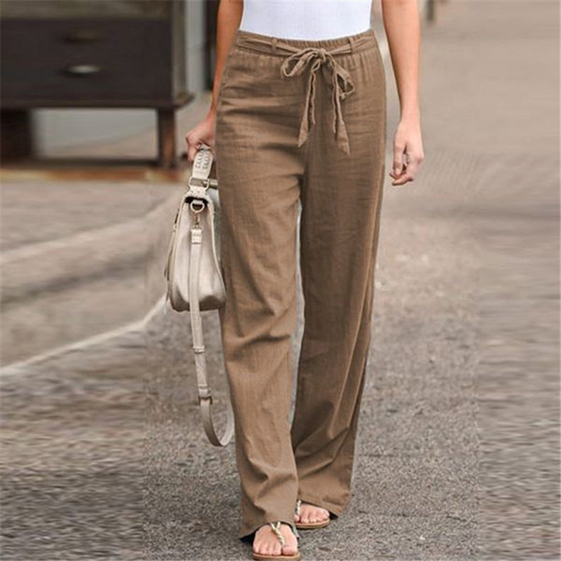 Alice Leroy | Straight pants with elastic waistband