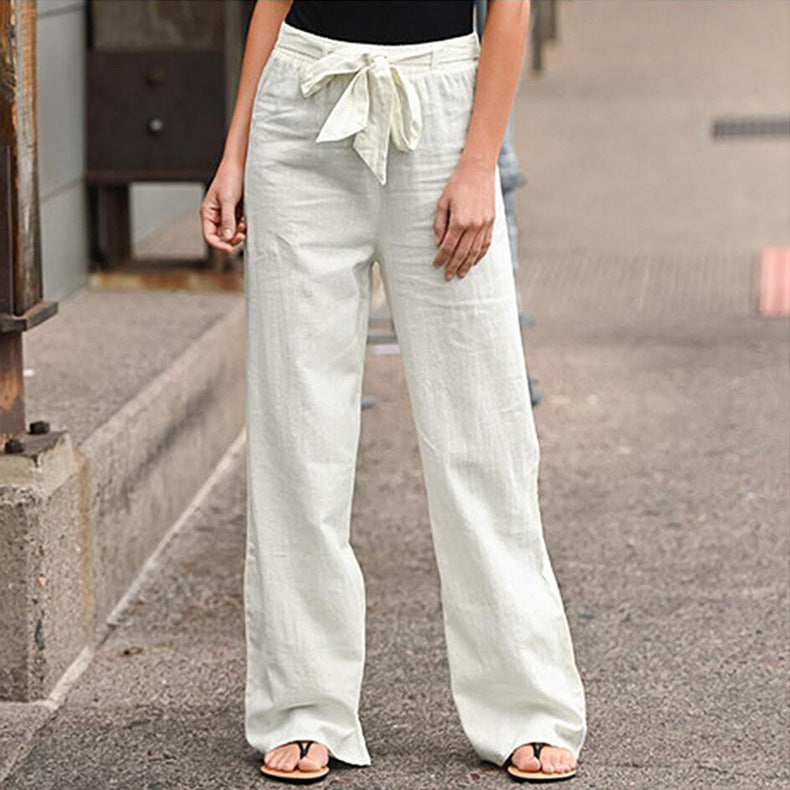 Alice Leroy | Straight pants with elastic waistband