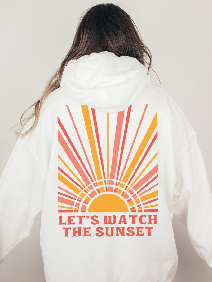 Léa Blanchet | STYLISH HOODIE WITH LETTERING