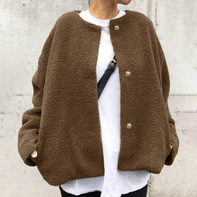 Riva Lefèvre | Loose Stylish Jacket with Buttons