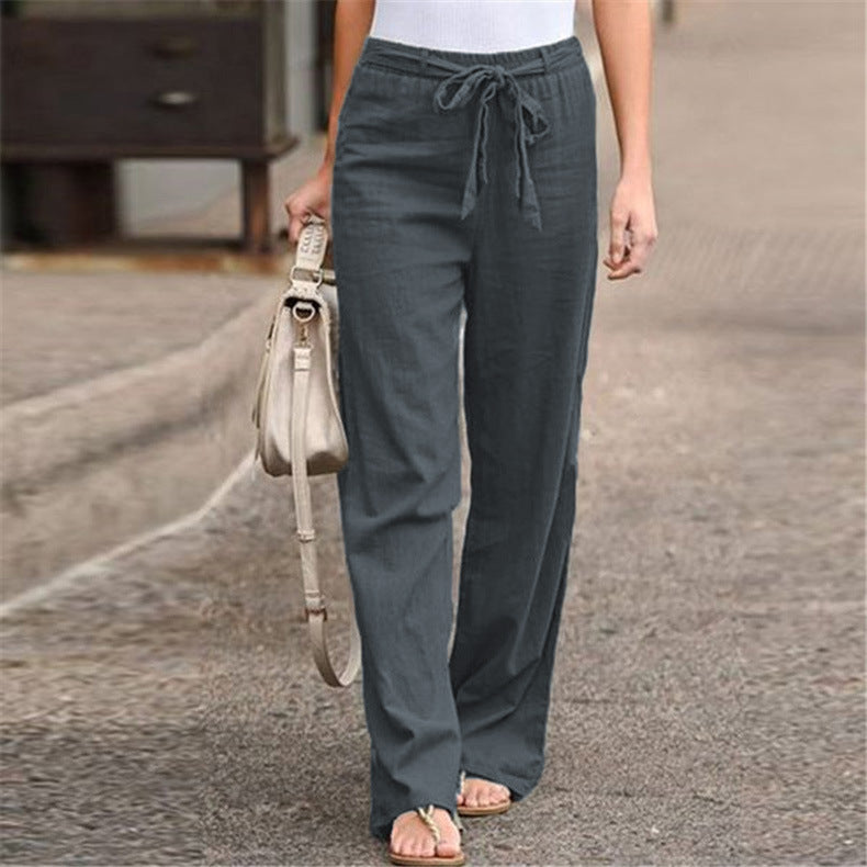 Alice Leroy | Straight pants with elastic waistband