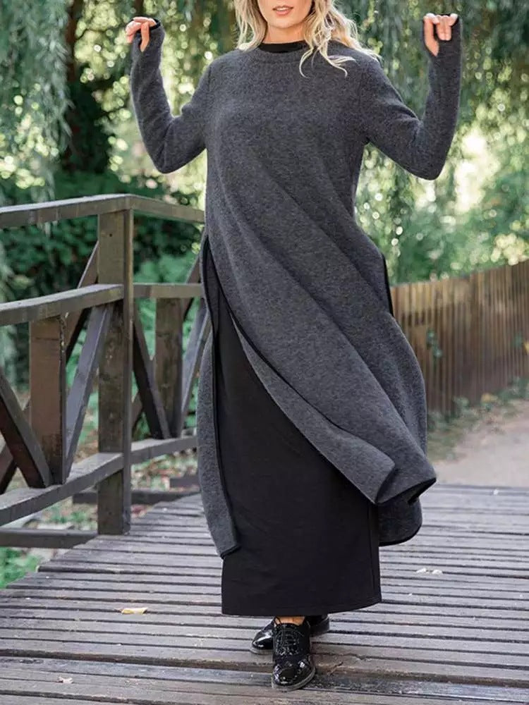 Pauline Laurent | Stylish Loose Layered Dress