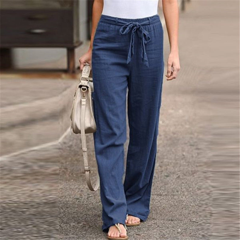 Alice Leroy | Straight pants with elastic waistband