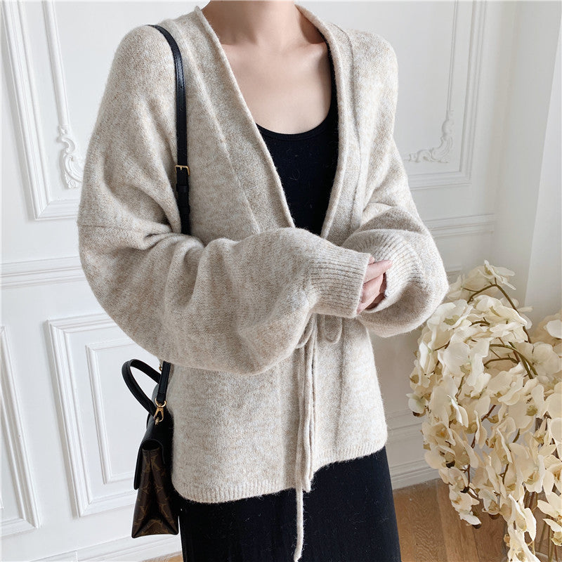 Élodie Lavin | Plain Coat with String