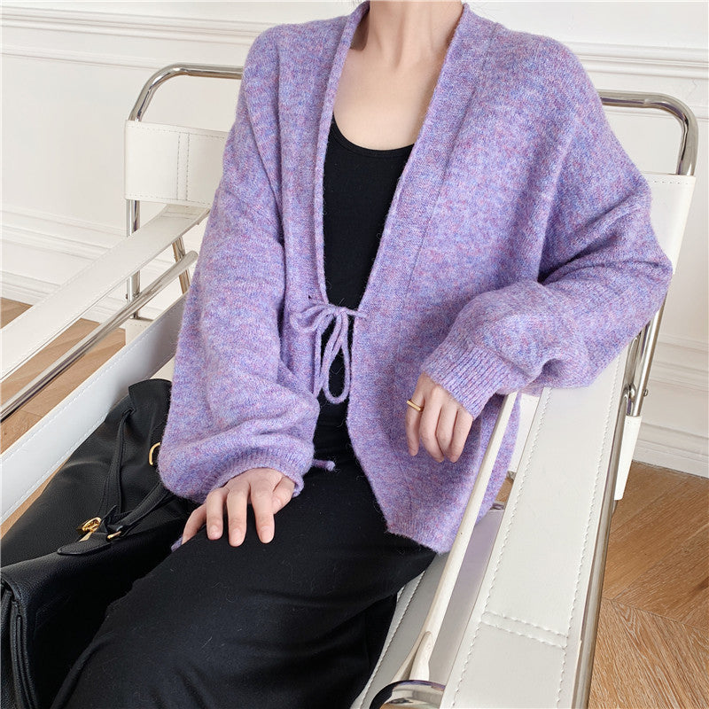 Élodie Lavin | Plain Coat with String