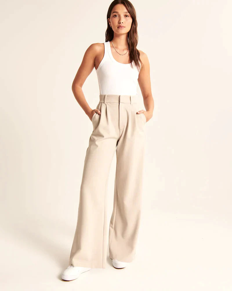 Mia | Tailored Wide Leg Pants