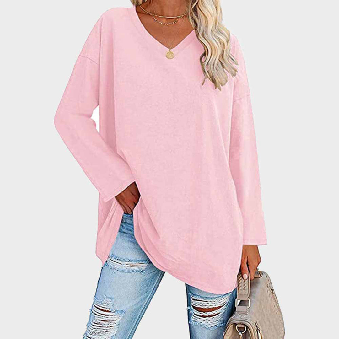 Fashion Street | Elegant Women's Top with Long Sleeves