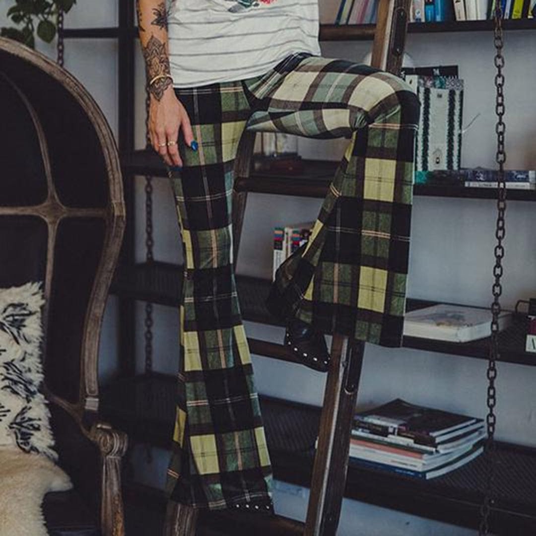 Piey - Checkered trousers - Chic - High Quality Modern Style - For Daily Use