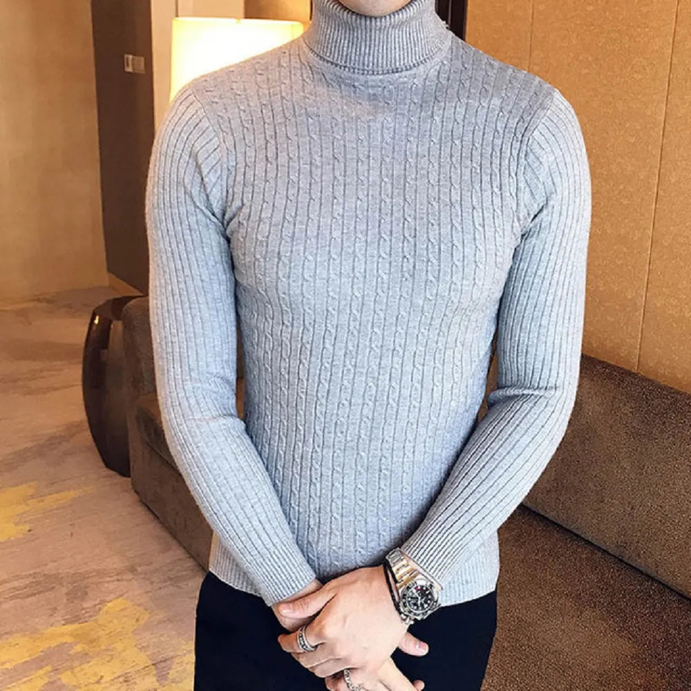Men's turtleneck jumper