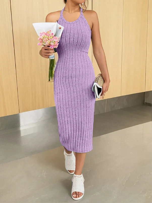 Body Contouring - Knitted Tank Dress