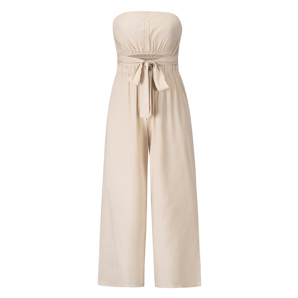 Janet – Stylish Backless Wide-Leg Jumpsuit
