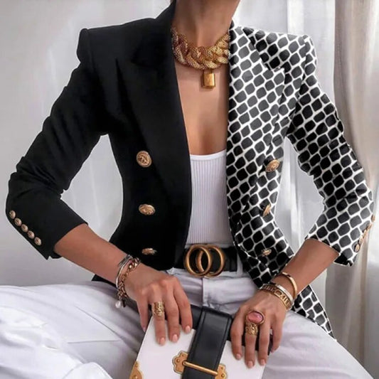 Blazer with Print for Women