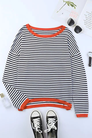 Alice Leroy | Trendy Striped Sweater