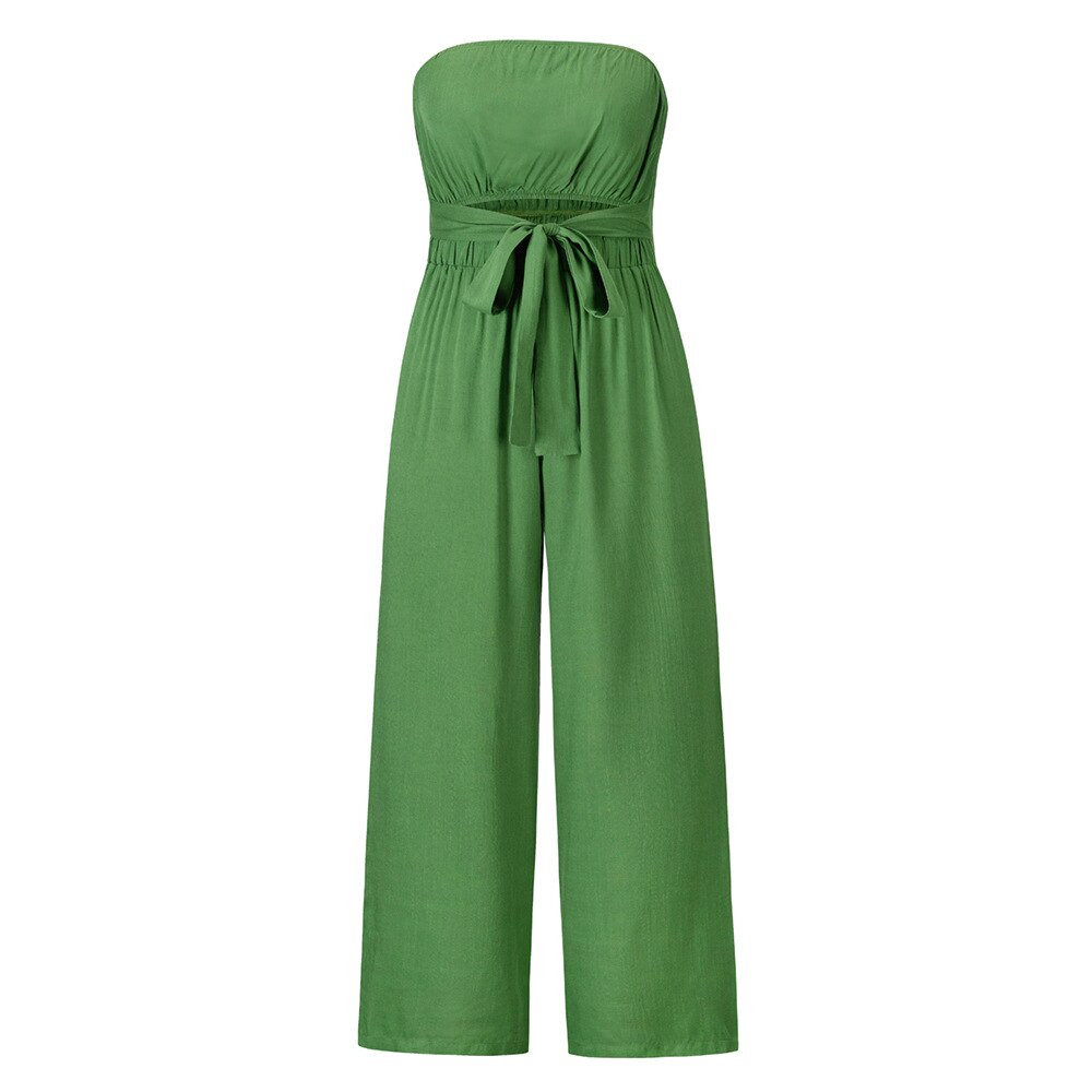 Janet – Stylish Backless Wide-Leg Jumpsuit