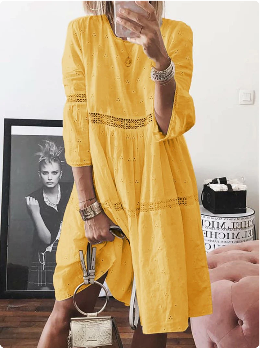 Fleur Rousse | Sophisticated & Trendy Summer Dress