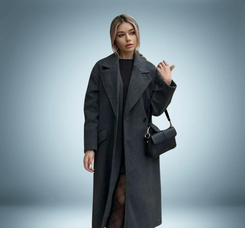 Exclusive - trench coat jacket