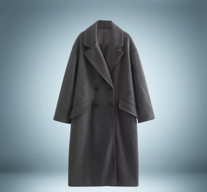 Exclusive - trench coat jacket