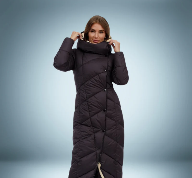 Exclusive - parka with button closure