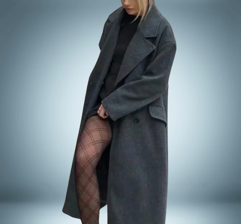 Exclusive - trench coat jacket
