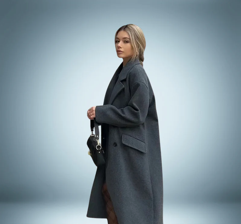 Exclusive - trench coat jacket