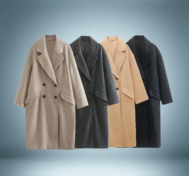 Exclusive - trench coat jacket