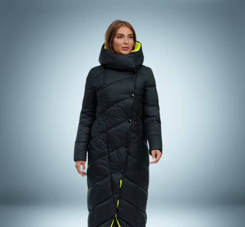 Exclusive - parka with button closure