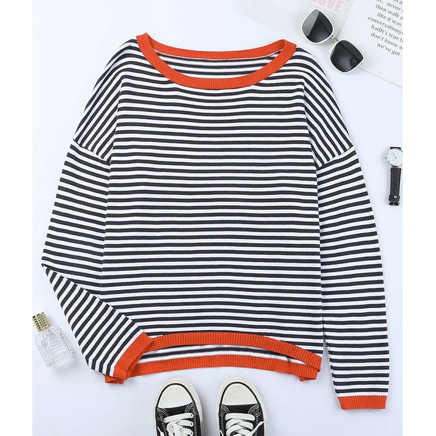 Léa Blanchet | Striped Breathable Shirt