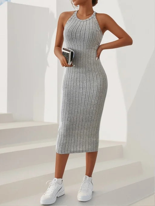 Body Contouring - Knitted Tank Dress