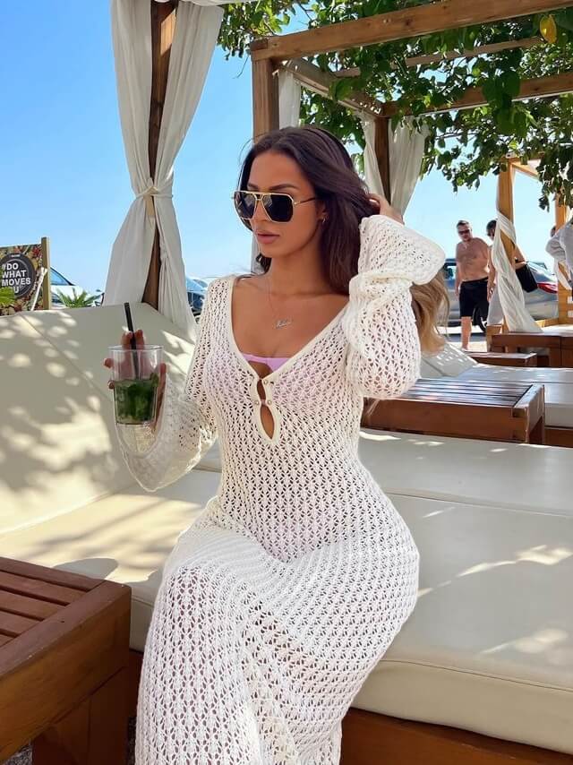 Chloe crocheted maxi dress Fashionloaded.com Chloe crocheted maxi dress Fashionloaded.com