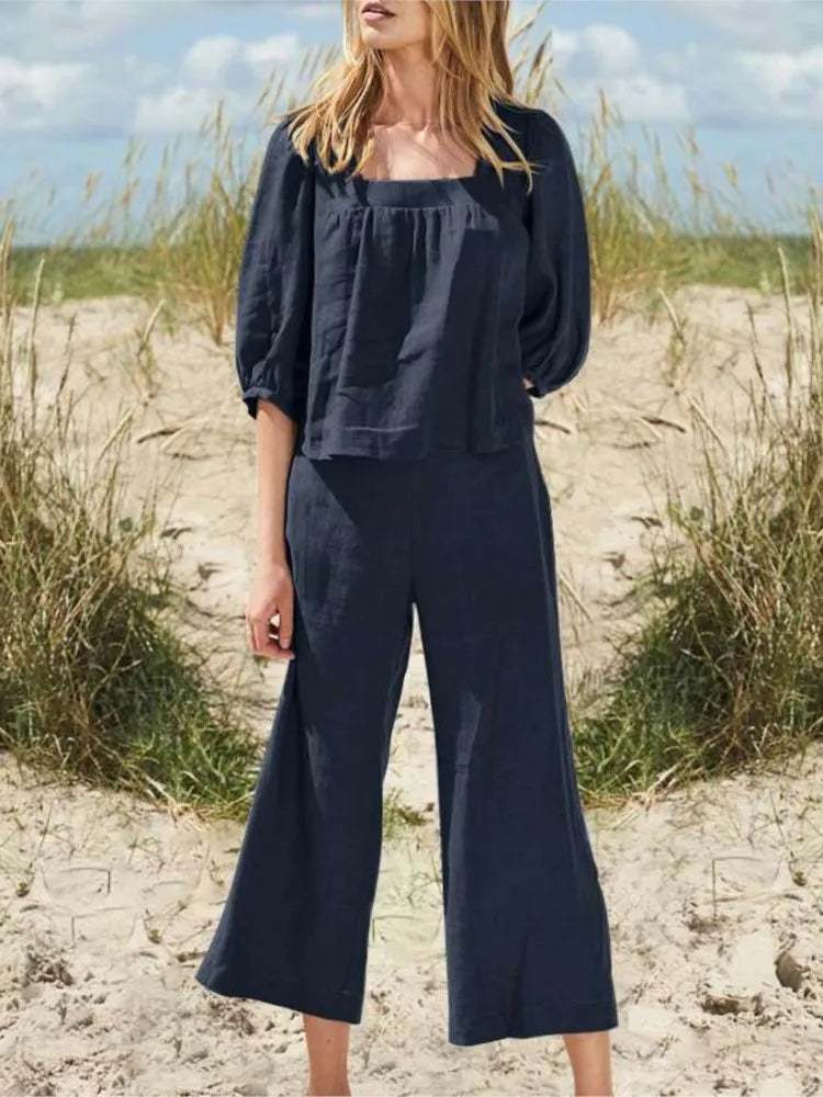 Blythe - Terno Set - Casual - Light Formal Style - Ideal for Summer