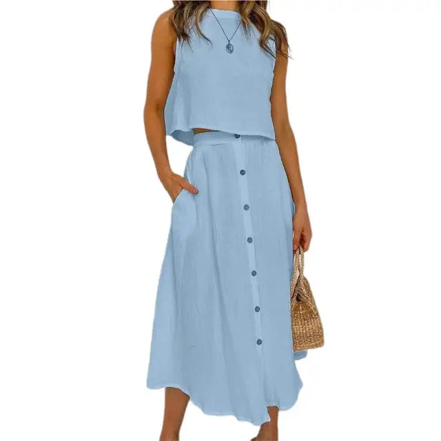 Vernie - Sleek Crop Set