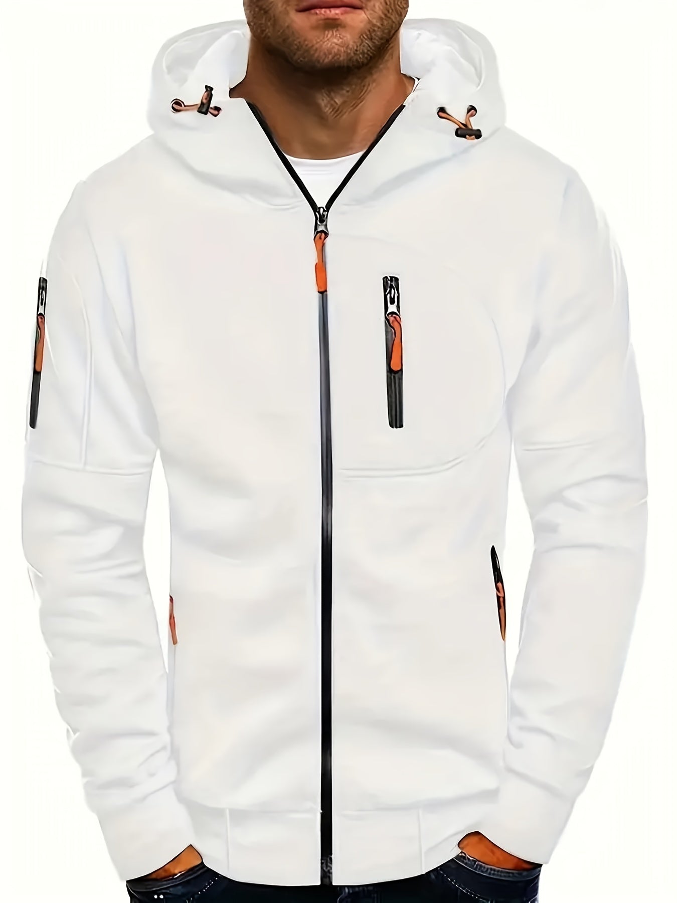 Men's Hoodie with Zipper