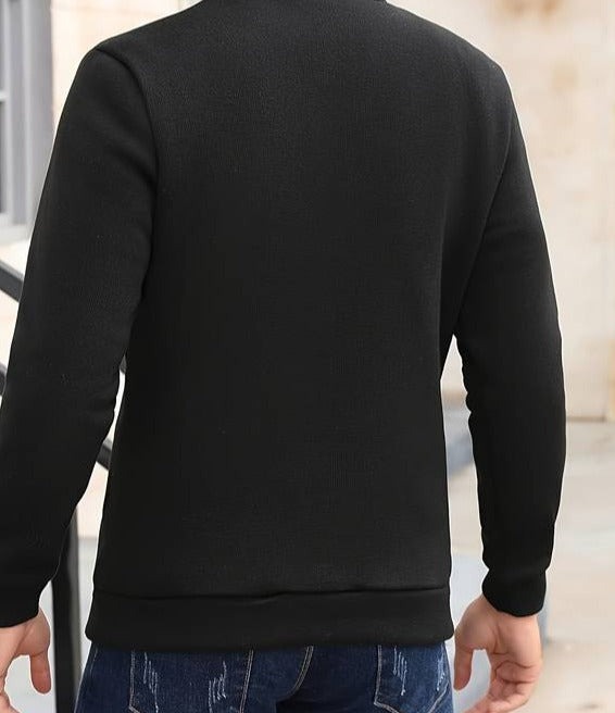 Stylish knitted jumper for men